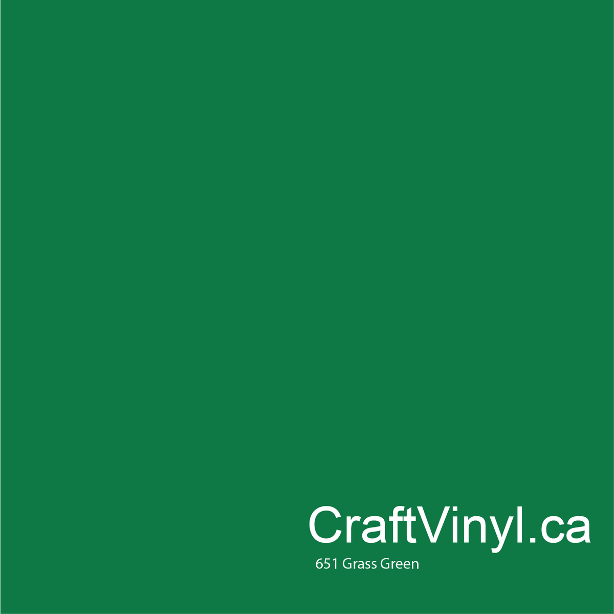 Vinyle brillant Oracal 651 vert herbe #068