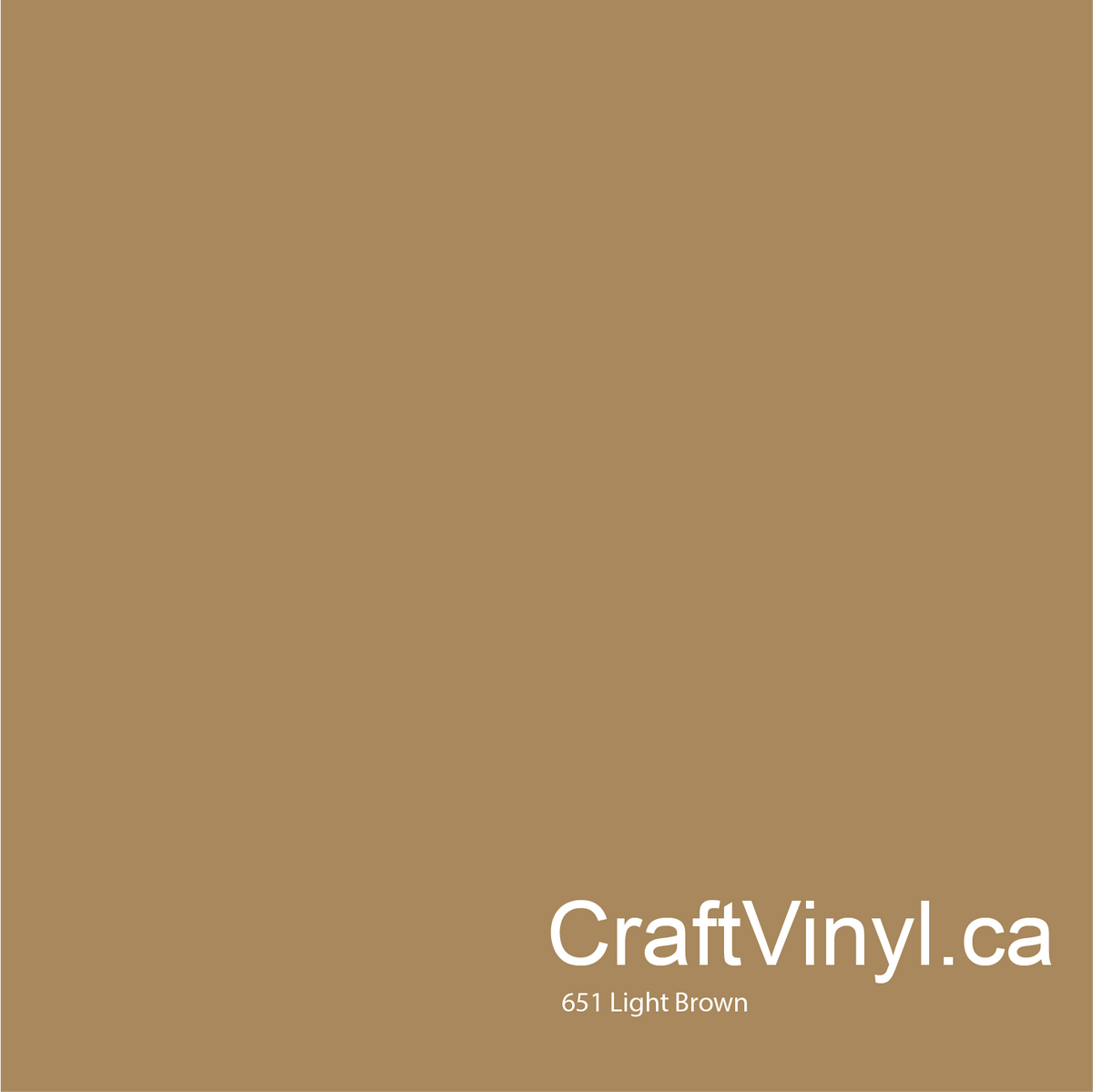Vinyle Oracal 651 brillant marron clair n°081