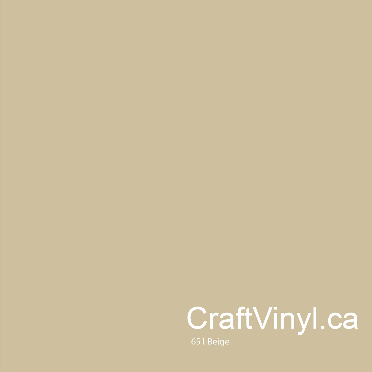 Oracal 651 Glossy Beige Vinyl #082 sheets and rolls