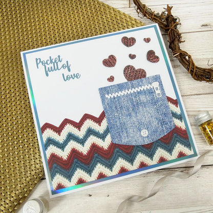 Textile Fabrics & Fibres 8" x 8" Paper Pad