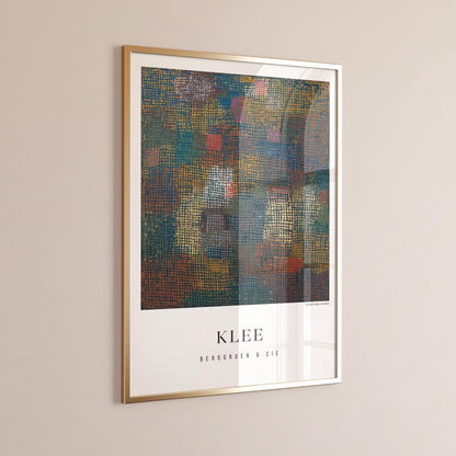Paul Klee - Couleurs à distance | Art abstrait moderne (Disponible encadré à la main ou sans cadre)