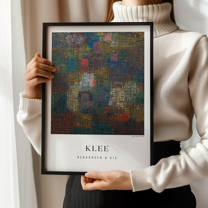 Paul Klee - Couleurs à distance | Art abstrait moderne (Disponible encadré à la main ou sans cadre)