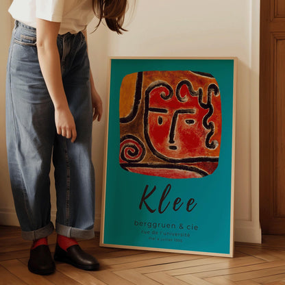 Estampe giclée de l'exposition « Hot Blooded Girl » de Paul Klee