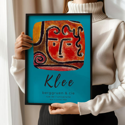 Estampe giclée de l'exposition « Hot Blooded Girl » de Paul Klee