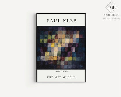 Paul Klee - Son ancien | Affiche d'exposition d'art moderne (disponible encadrée à la main ou sans cadre)