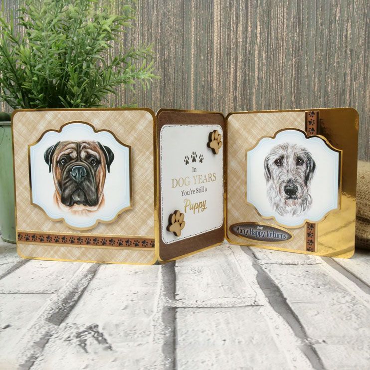 Décorations de cartes de luxe "Portraits Pawsome"