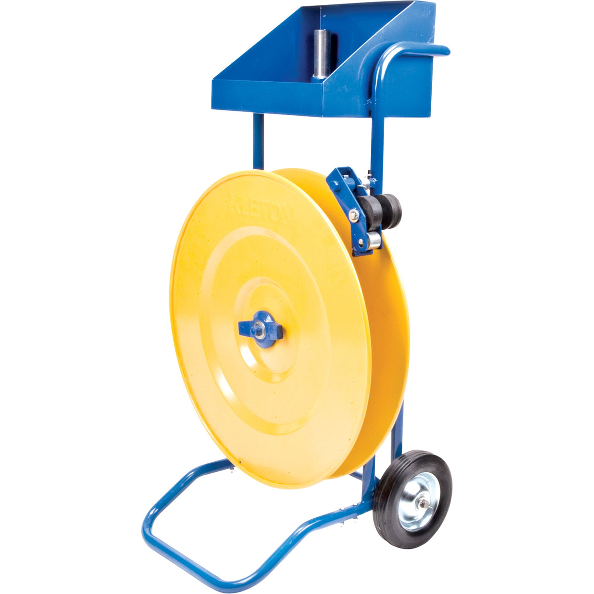 Dévidoir de feuillard, feuillards polyester/acier/polypropylène, diamètre intérieur mandrin 16"/8", largeur de rouleau 3"/8"/6"