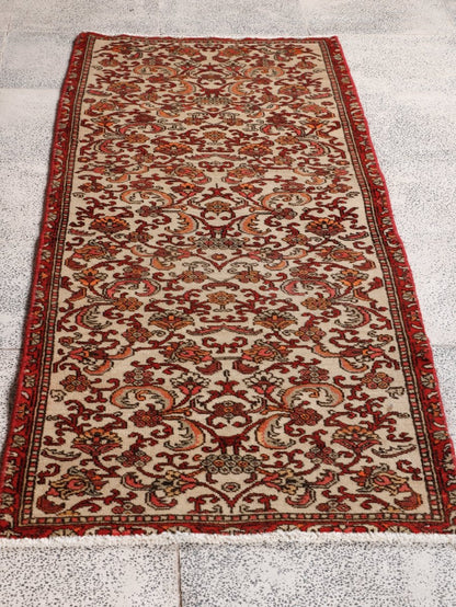 Persian Bidjar Runner Rug | 2' 4” x 6' 10"