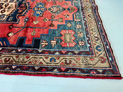Persian Hamadan Runner Rug | 3' 6” x 9' 8"