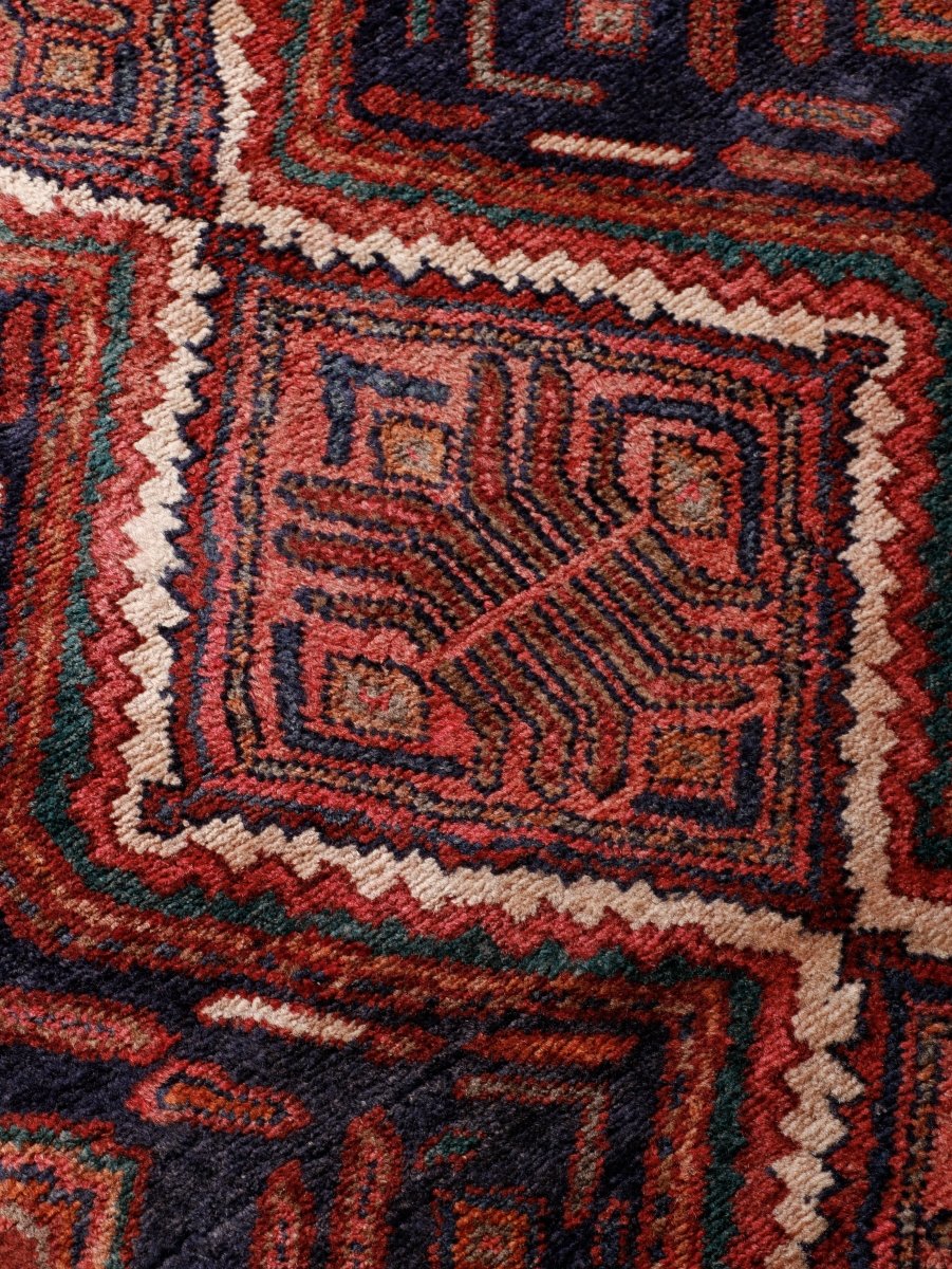 Persian Hamadan Runner Rug | 3' 5” x 8' 11"