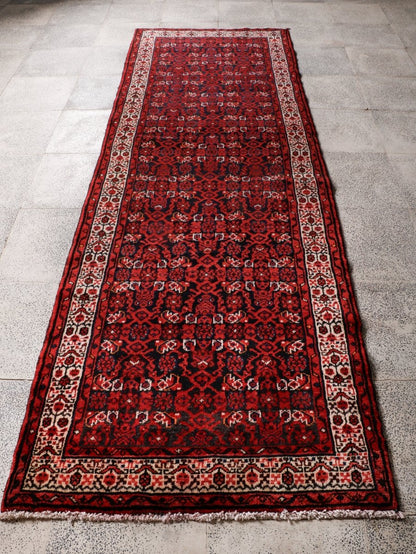 Persian Nanaj Runner Rug | 3' 5” x 10'
