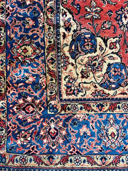 Persian Sarouk Rug | 6' 7" x 10' 2"