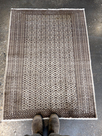 Persian Turkmen Rug | 3' 3" x 4' 5"
