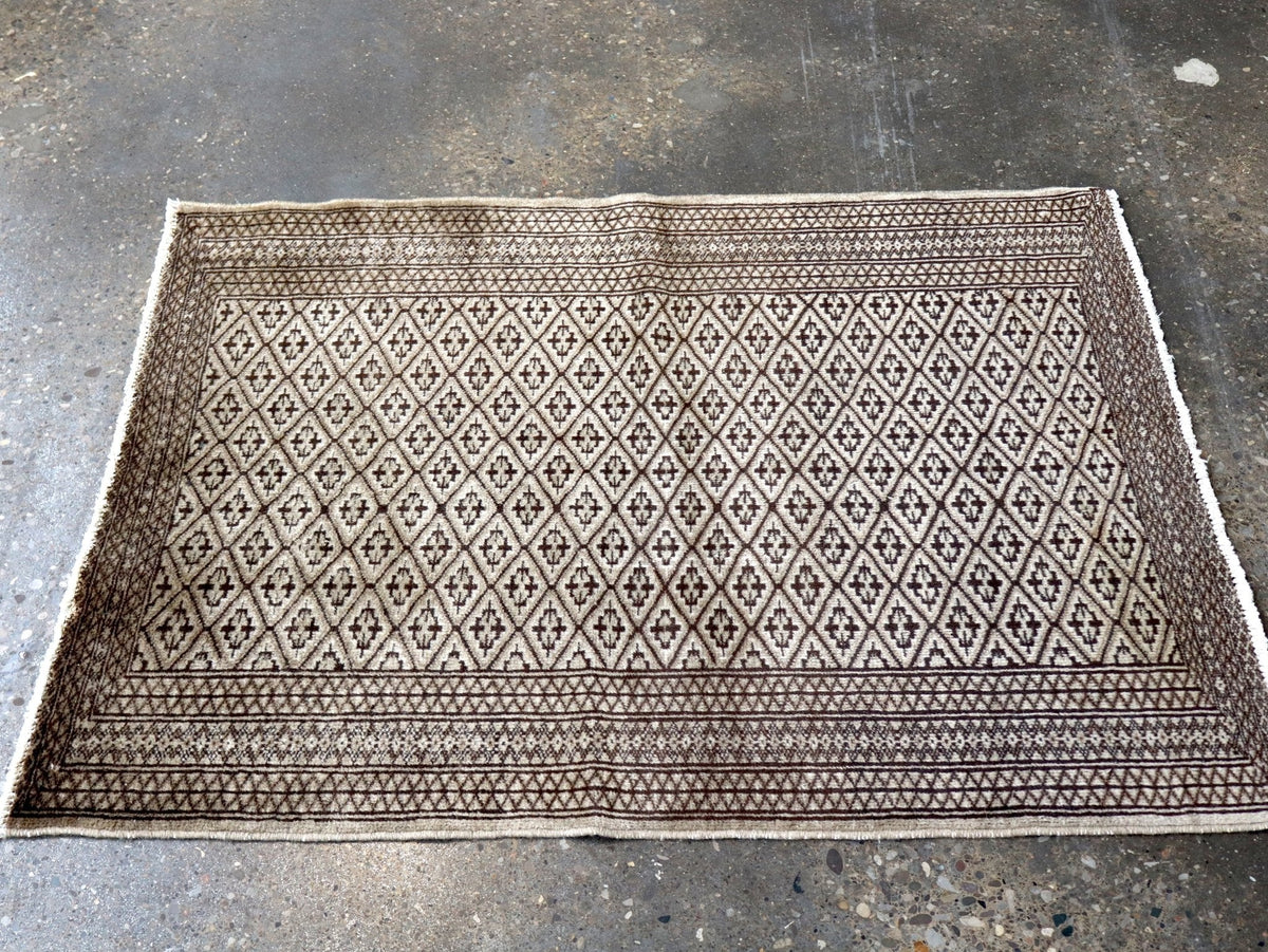 Persian Turkmen Rug | 3' 3" x 4' 5"