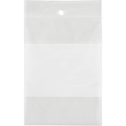 Sachets en plastique opaque blanc