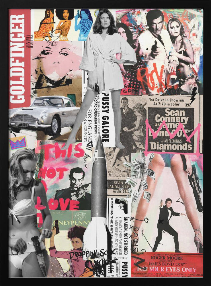 Art mural The Name's Bond