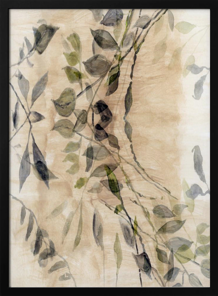 Déco murale Feuilles délavées N°3