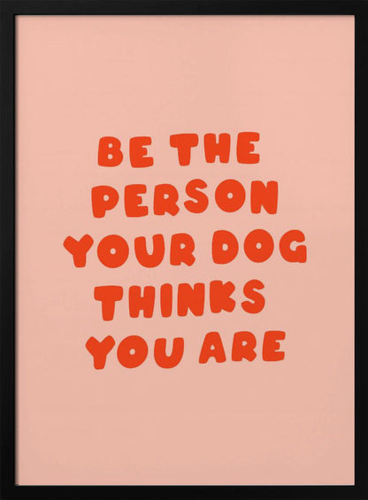 Typographie murale pour les amoureux des chiens