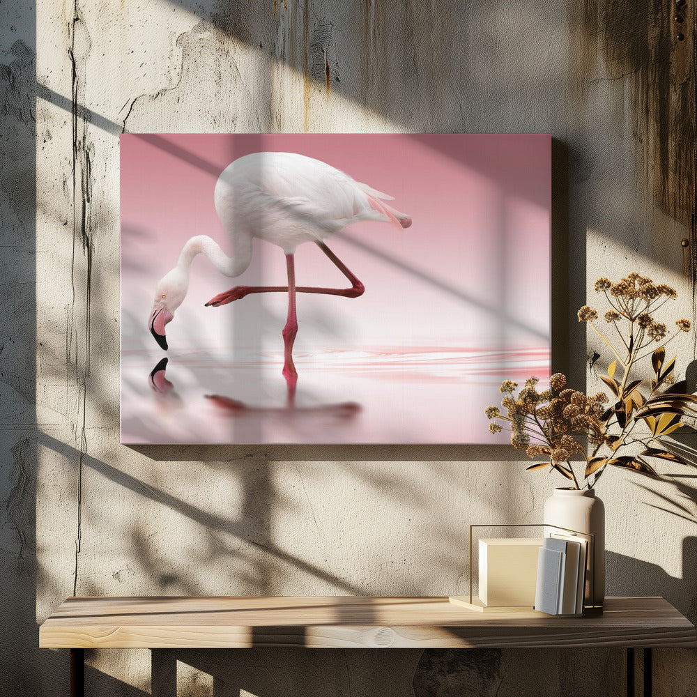 Décoration murale Flamant rose
