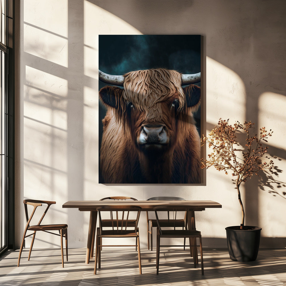 Décoration murale Vache des Highlands