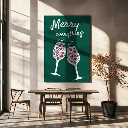 Impression sur toile Joyeux Tout