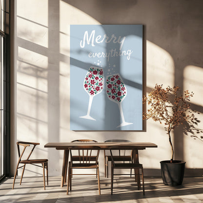 Impression sur toile Joyeux Tout
