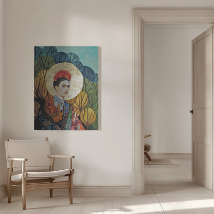 Art mural Frida aime Klimt