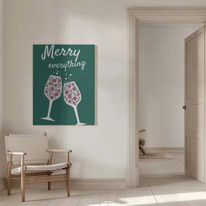 Impression sur toile Joyeux Tout