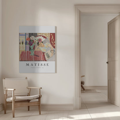 Décoration murale Femme et Anémones