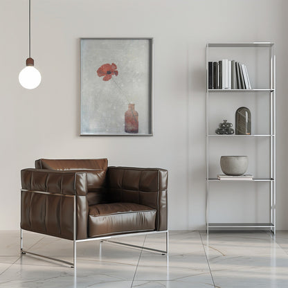 wall art Winter Poppy