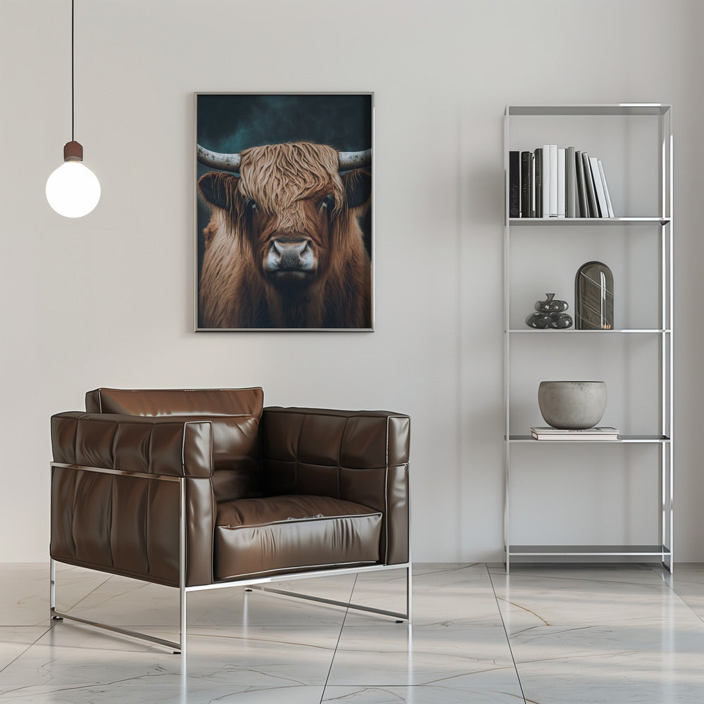 Décoration murale Vache des Highlands