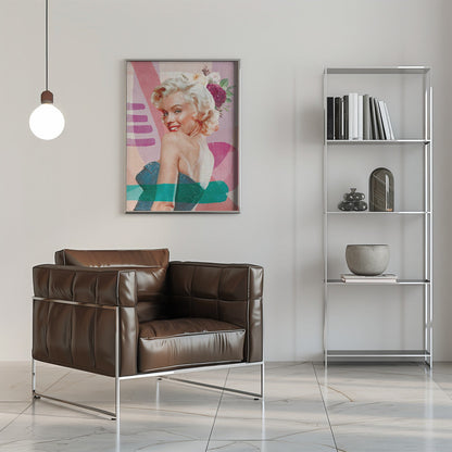 Décor mural : Marilyn est de retour