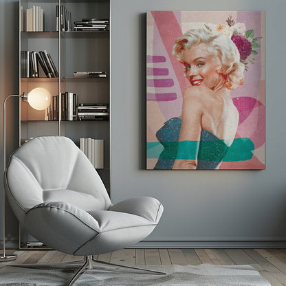 Décor mural : Marilyn est de retour