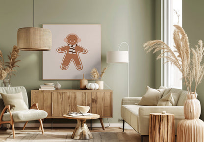 Décoration murale Bonhomme en pain d'épices II