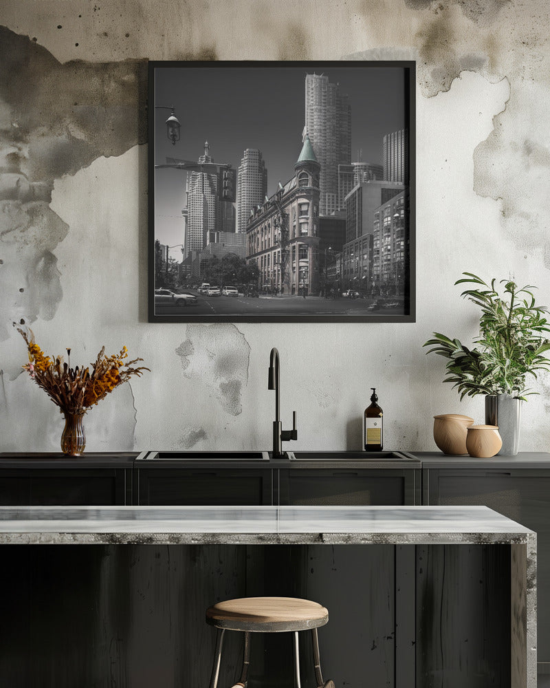 Wall art Canadian Flatiron Canvas Wall Art