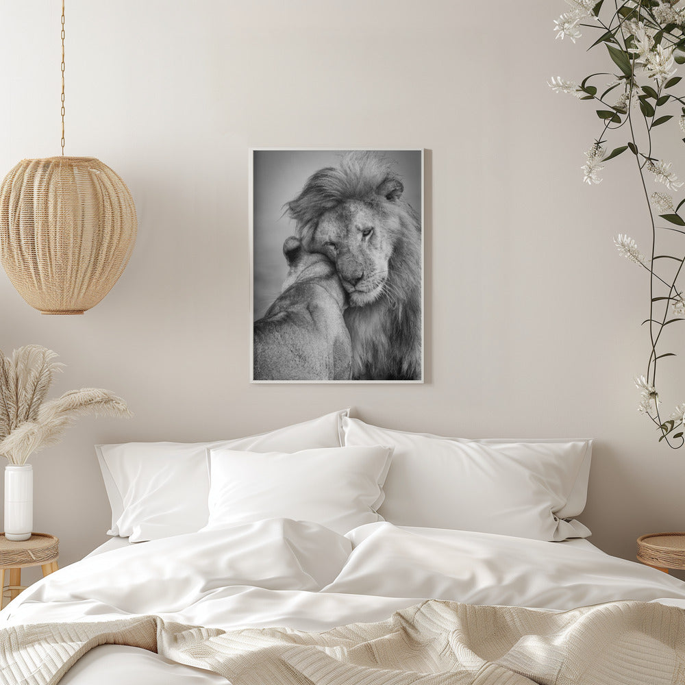 Wall art African Love! Canvas Print