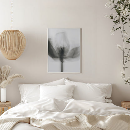 Art mural Tulipe monochrome