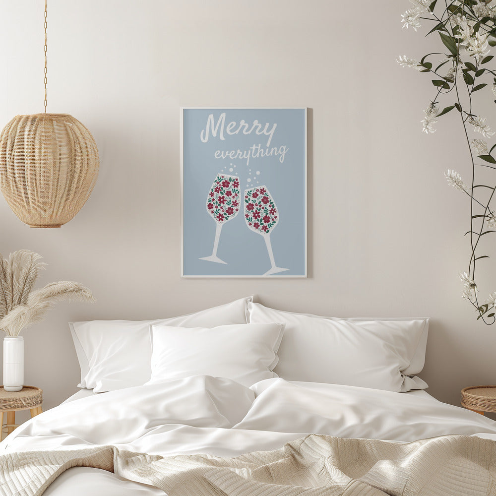 Impression sur toile Joyeux Tout