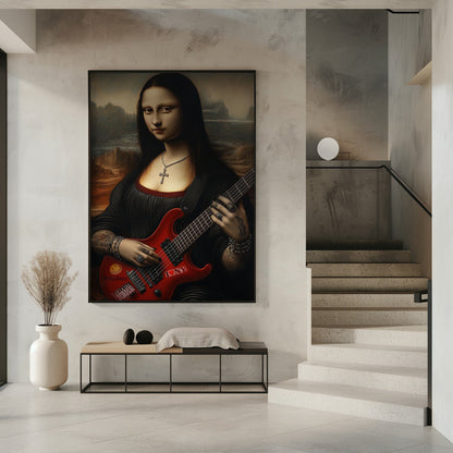 Impression sur toile Lisa revisitée