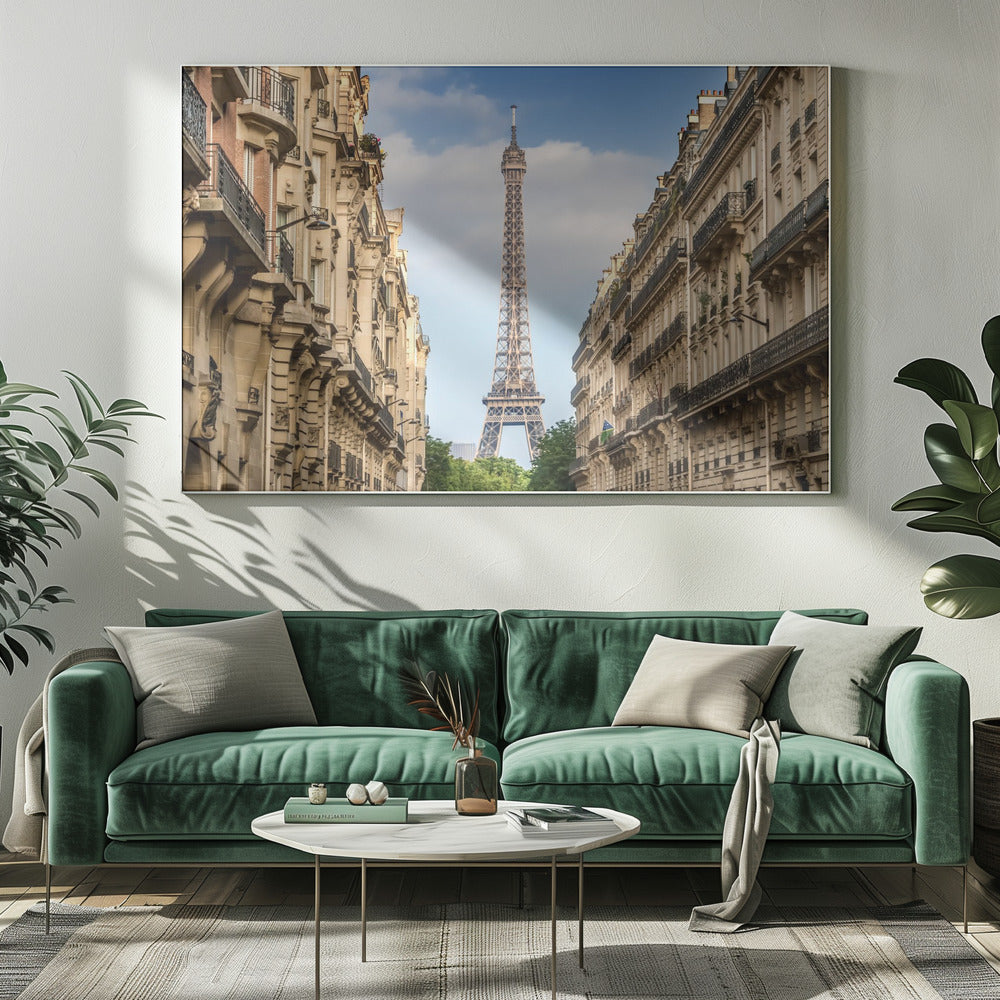 Art mural Élégance parisienne