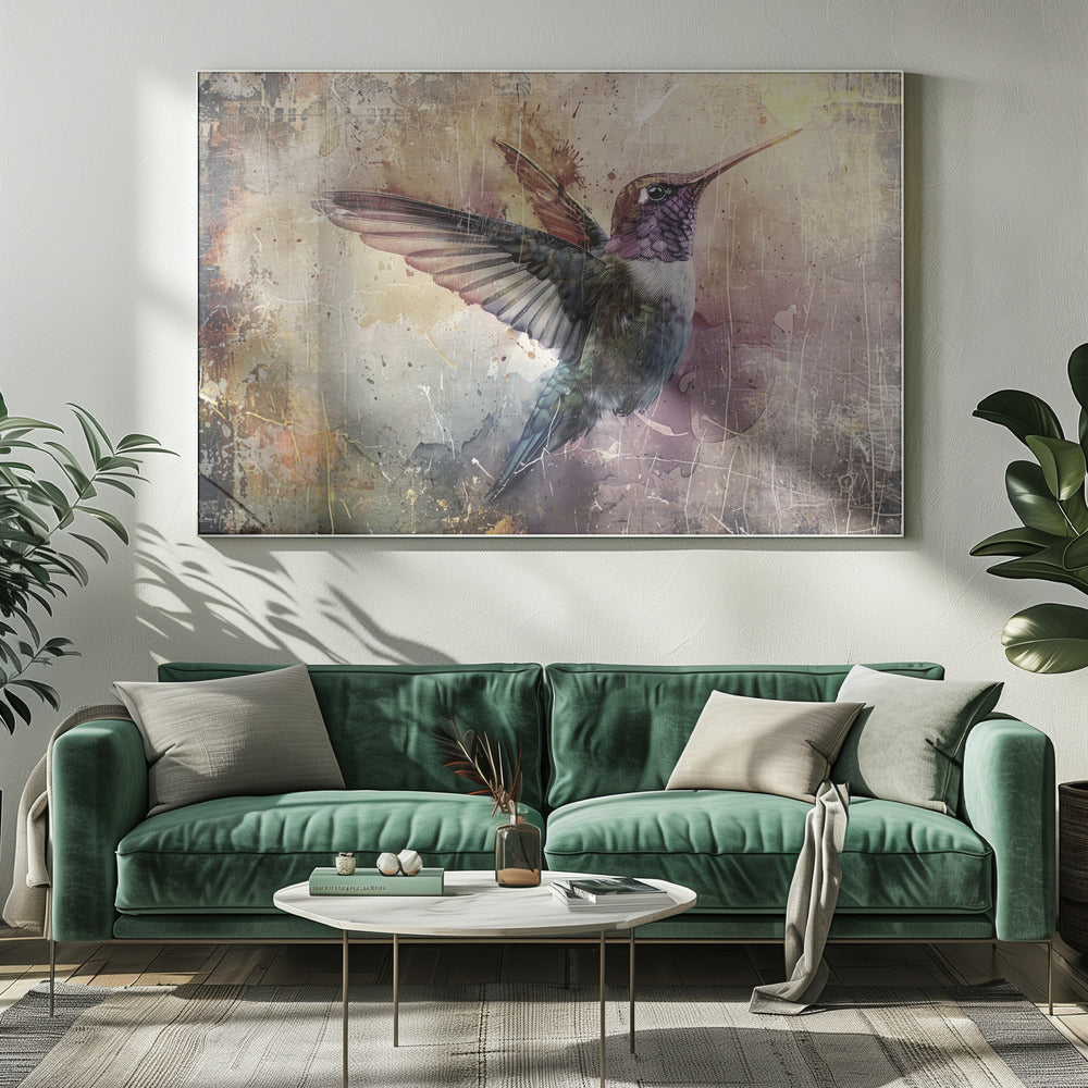 Art mural Oiseau Oiseaux Animal Illustration vintage Art mural 11