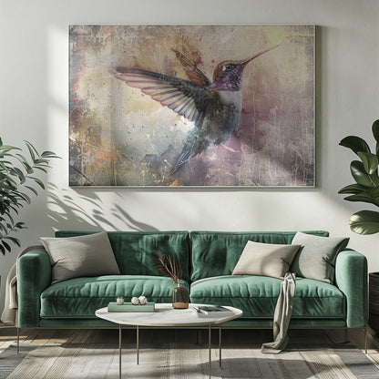 Art mural Oiseau Oiseaux Animal Illustration vintage Art mural 11