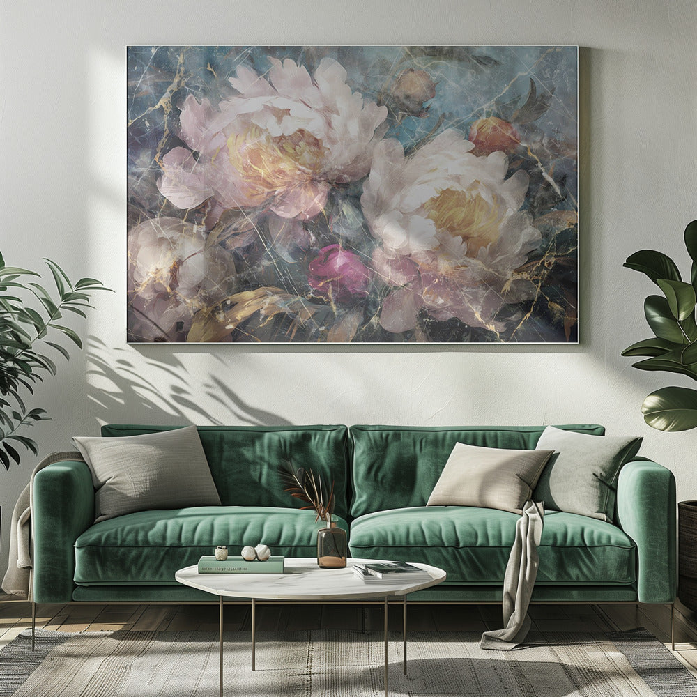 Décoration murale Fleur Art floral Illustration Décoration murale 015
