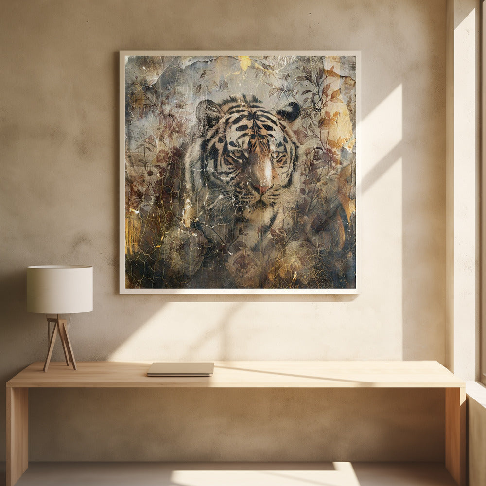 Décoration murale Animaux floraux Art vintage Illustration 27