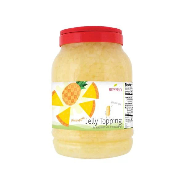 Pineapple Coconut Jelly | Multi-Use | Bubble Tea Topping | Ice Cream Topping | Foodservice Canada | Ships Free Within Canada on Orders Above CAD $199