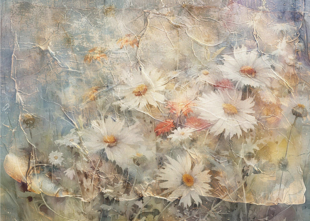 Décoration murale Fleur Art floral Illustration Wallart 009