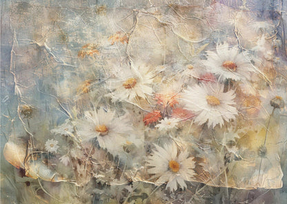 Décoration murale Fleur Art floral Illustration Wallart 009
