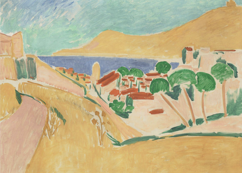 Art mural Collioure En Août