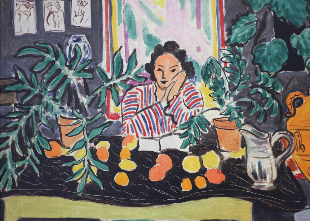 Décoration murale Interno Con Vaso Etrusco 1940