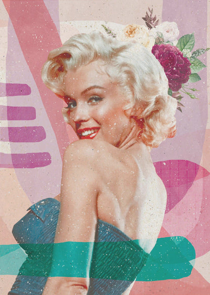 Décor mural : Marilyn est de retour